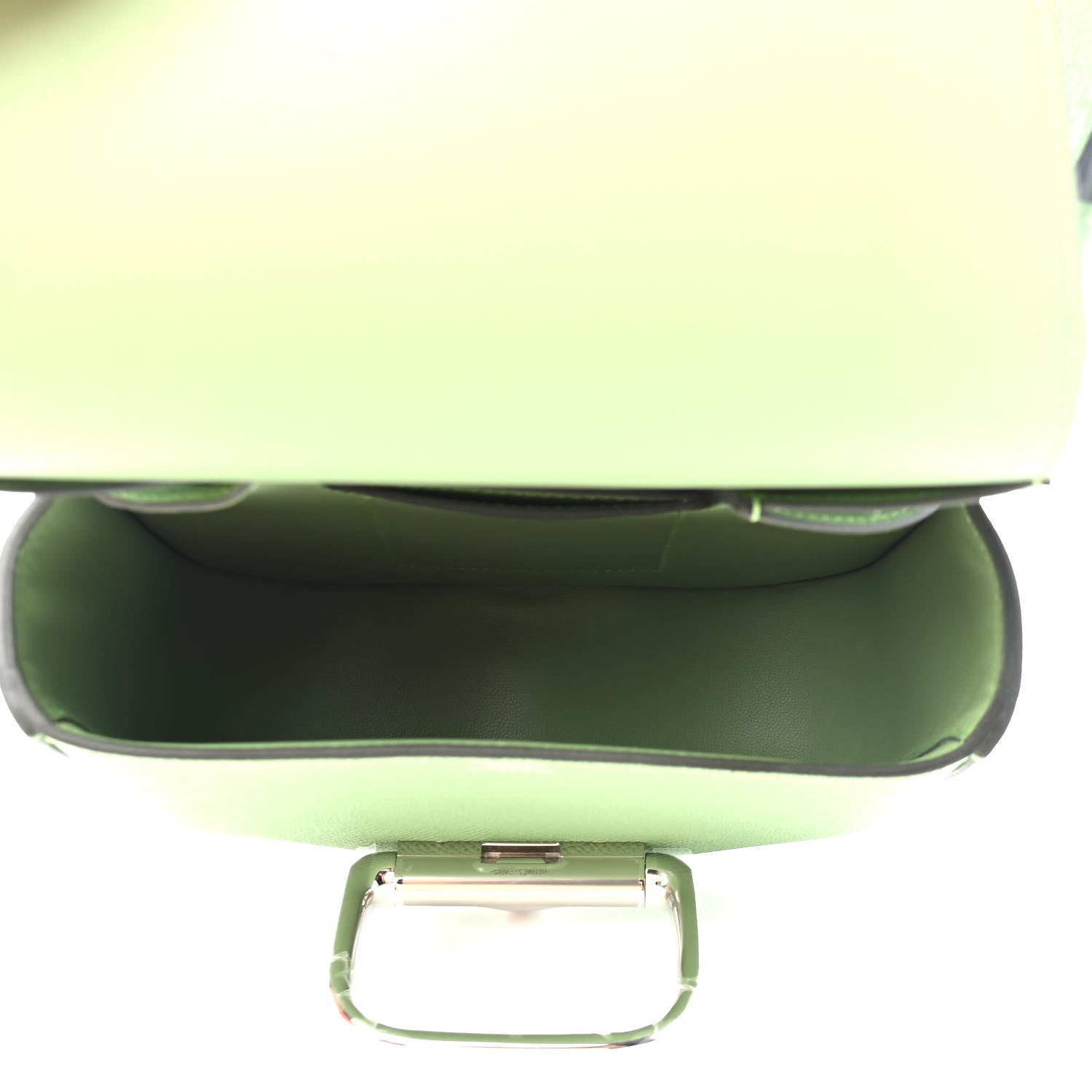 Hermes Epsom Mini Della Cavalleria Vert Criquet 4 of 4