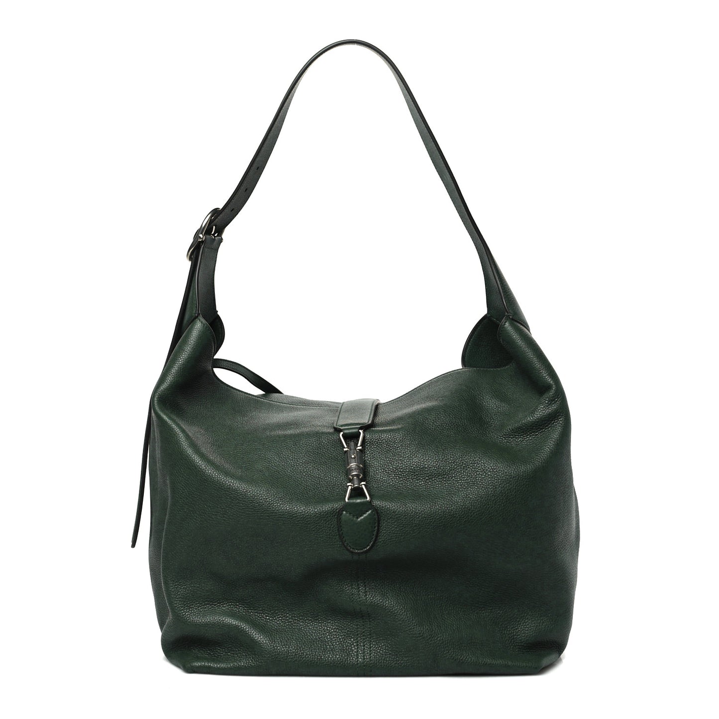 Amour Grane Calfskin Medium Jackie 1961 Crossbody Bag Green
