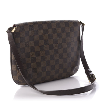 Louis Vuitton Damier Ebene Musette Tango 3 of 9