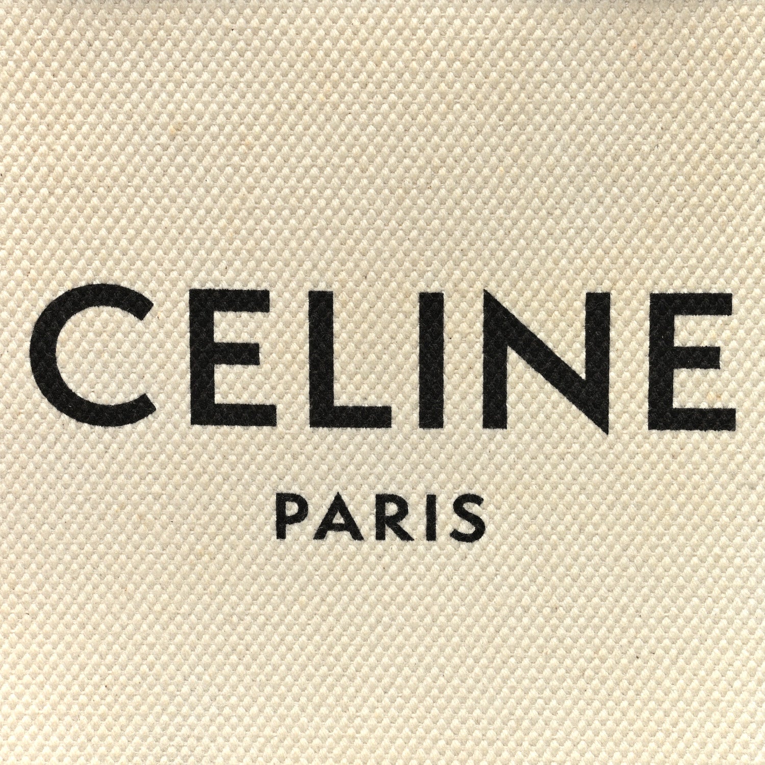 Celine Canvas Calfskin Mini Vertical Cabas Natural Tan 7 of 9
