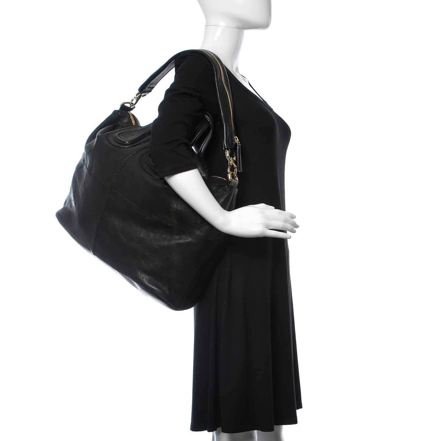 Lambskin Large Nightingale Black