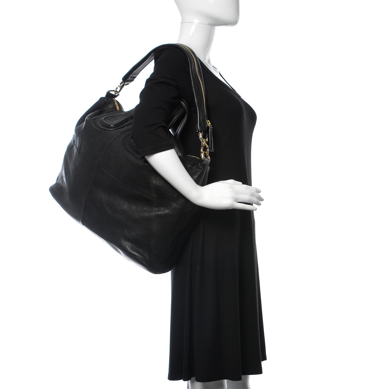 Givenchy Lambskin Large Nightingale Black 2 of 11