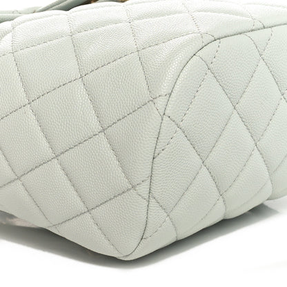 Chanel Caviar Quilted Mini Urban Spirit Backpack Light Blue 9 of 10