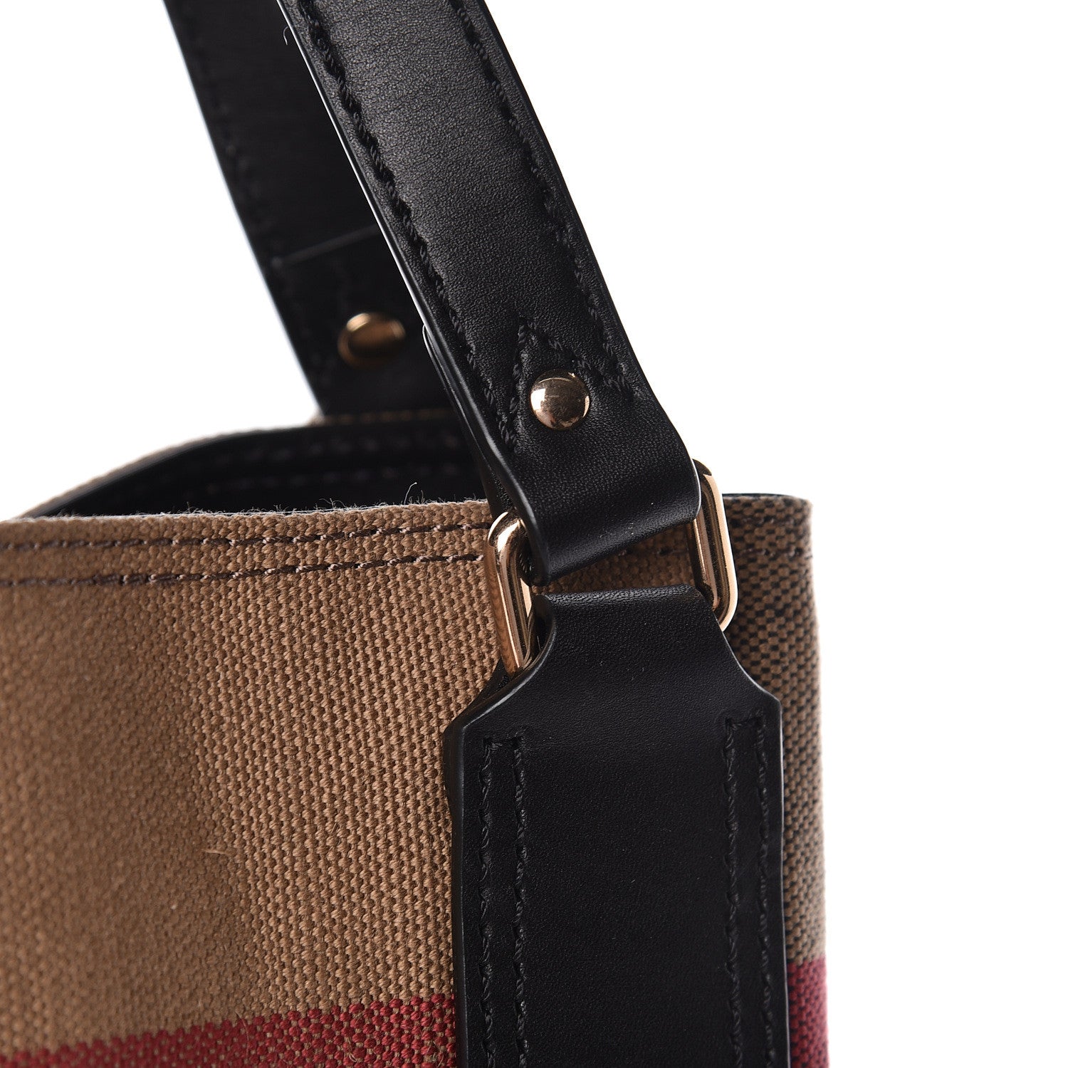 Burberry Canvas Mega Check Medium Maidstone Black 11 of 12