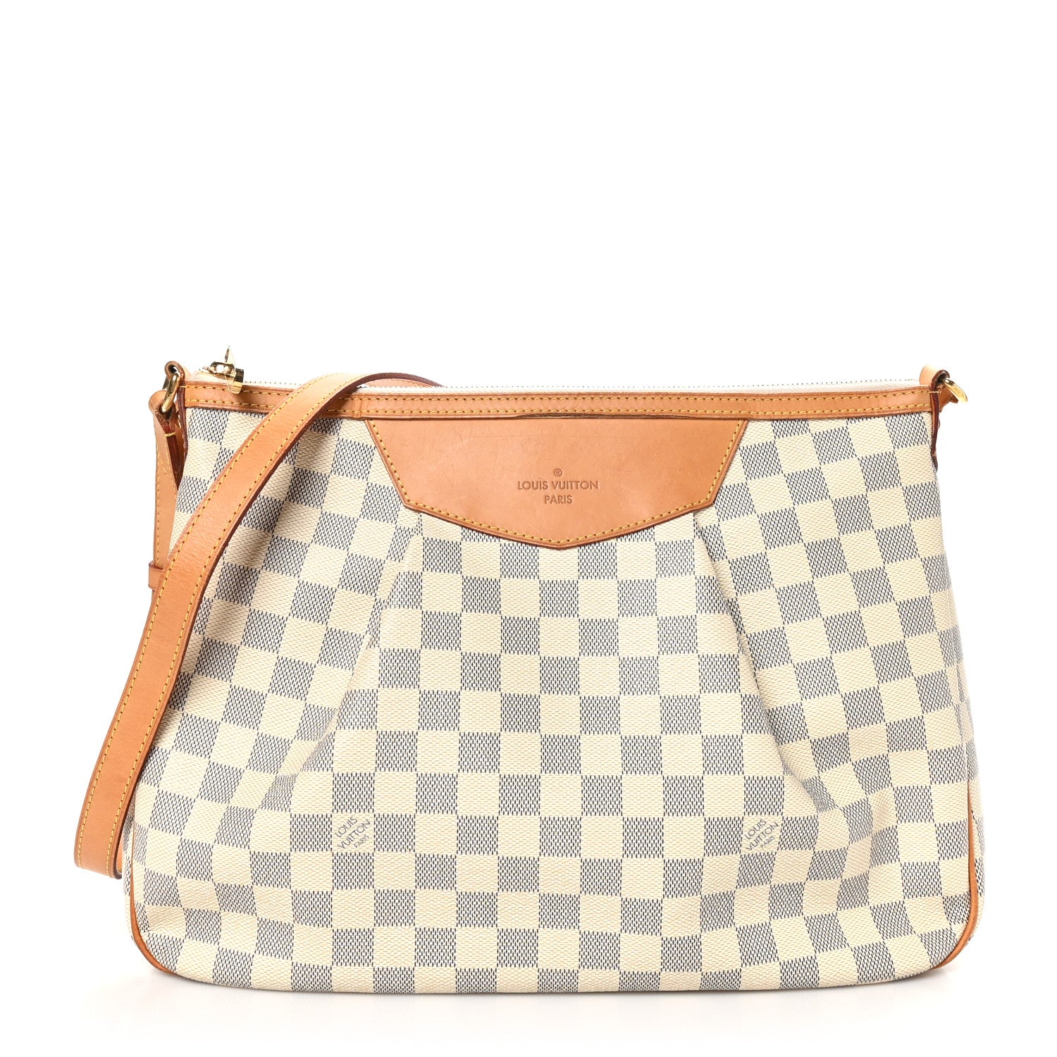 Louis Vuitton Damier Azur Siracusa MM 1 of 9