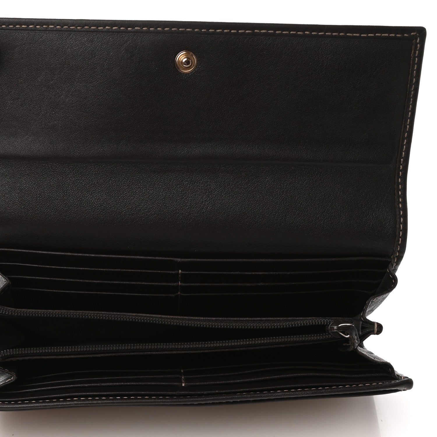 Gucci Monogram Lovely Heart Continental Wallet Brown 5 of 7