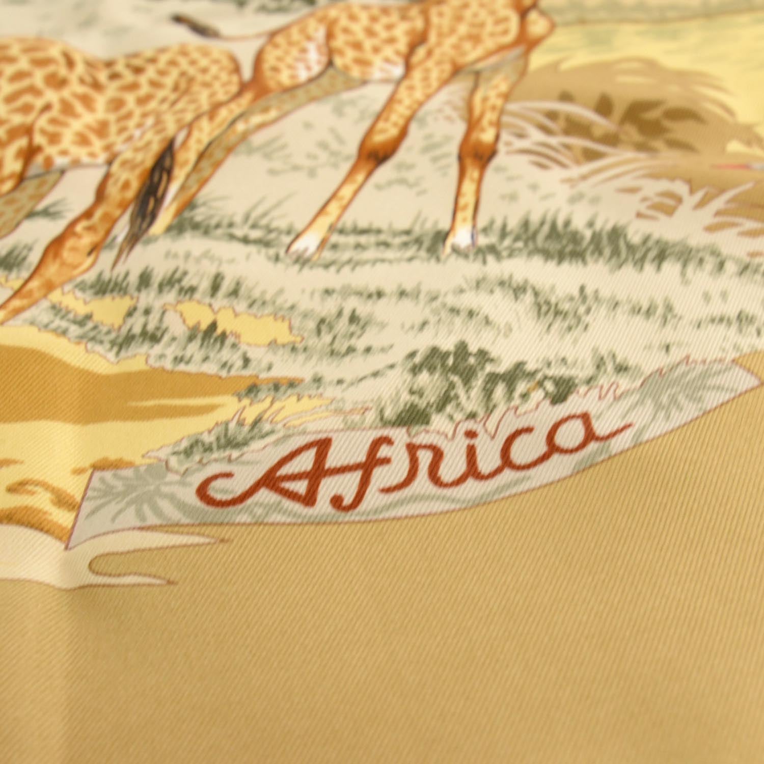Hermes Silk Africa Scarf 90 3 of 9