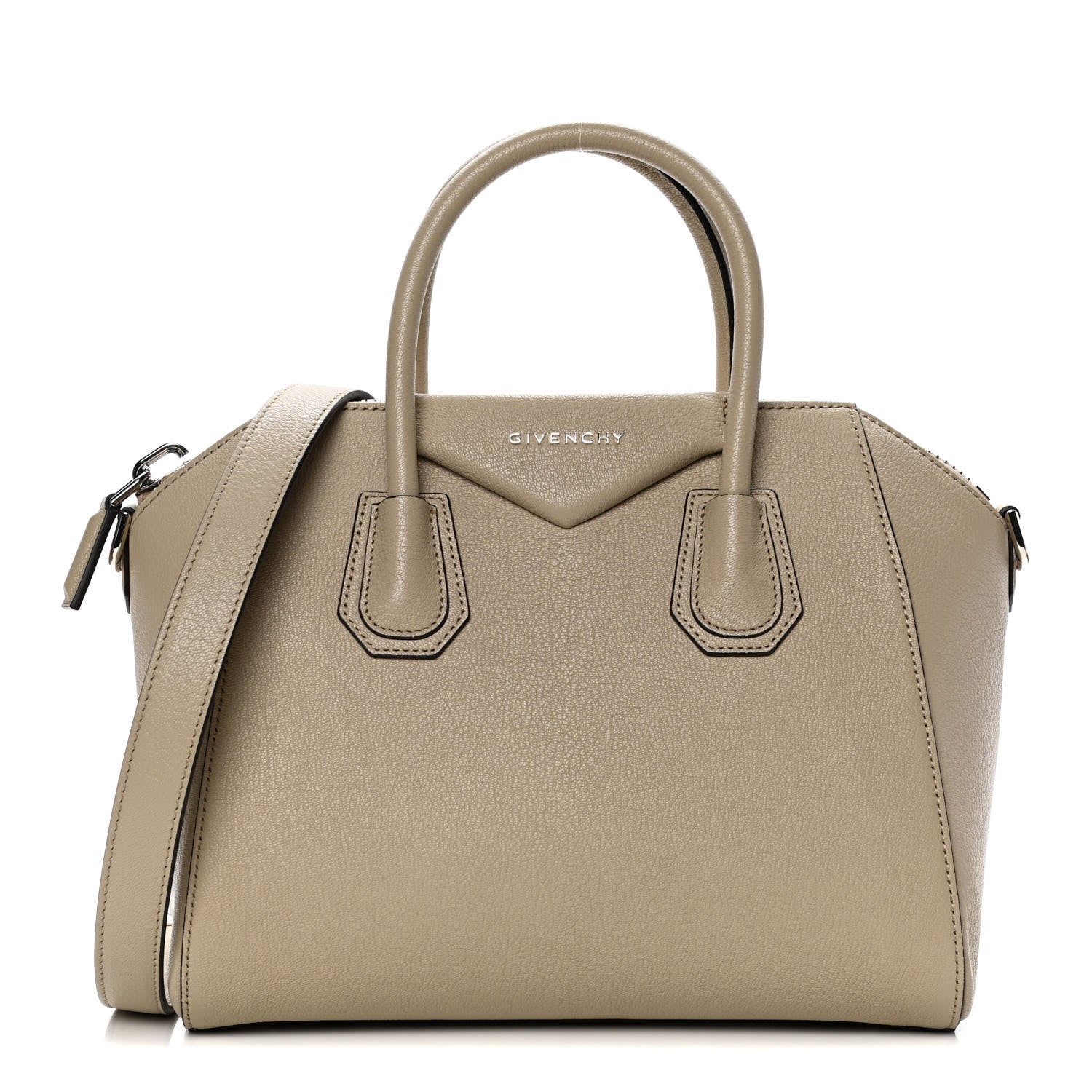 Givenchy Sugar Goatskin Small Antigona Beige 1 of 10