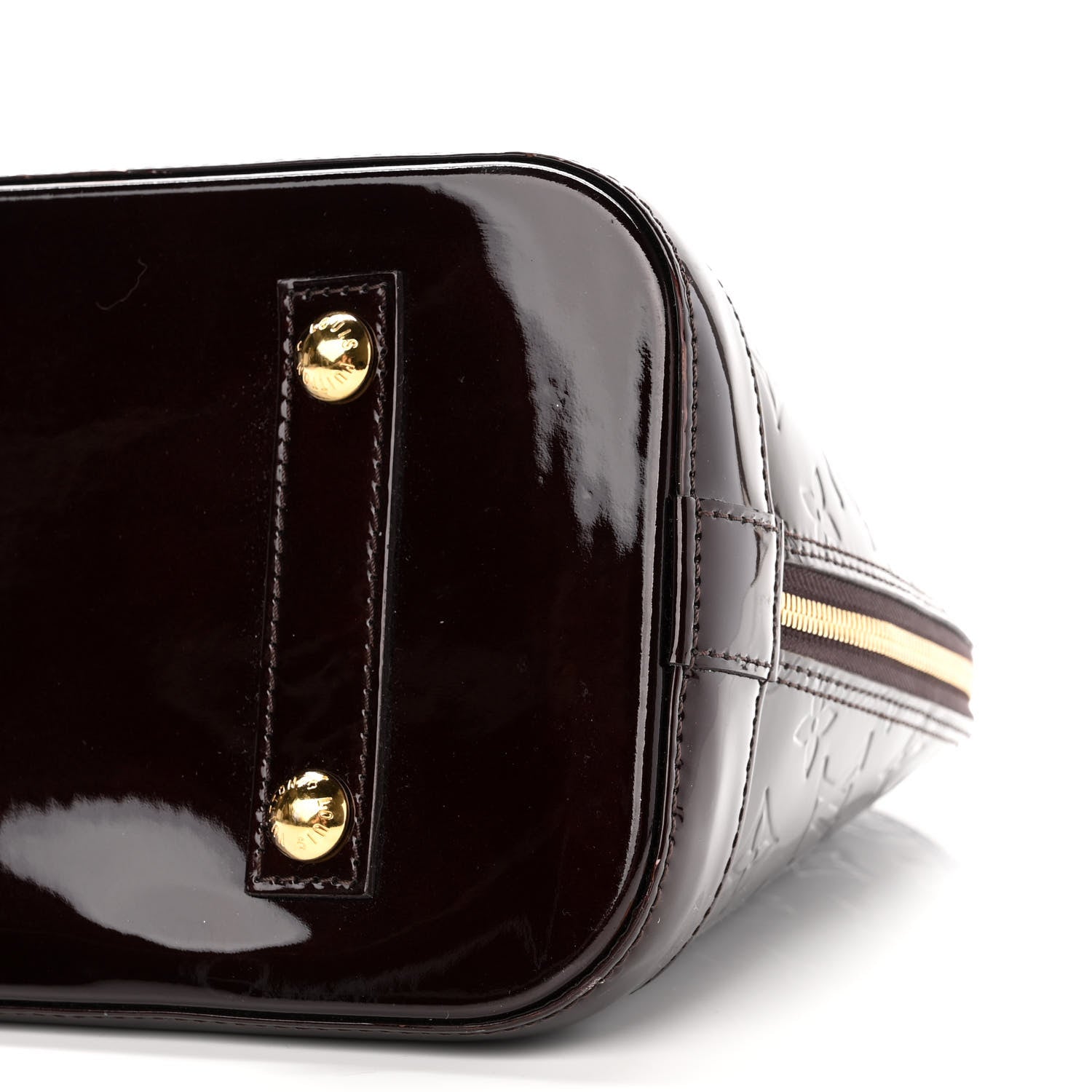 Louis Vuitton Vernis Alma PM Amarante 10 of 10