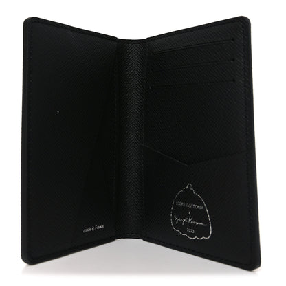 Louis Vuitton LV X YK Monogram Eclipse Dots Pocket Organizer NM Black Silver 5 of 8