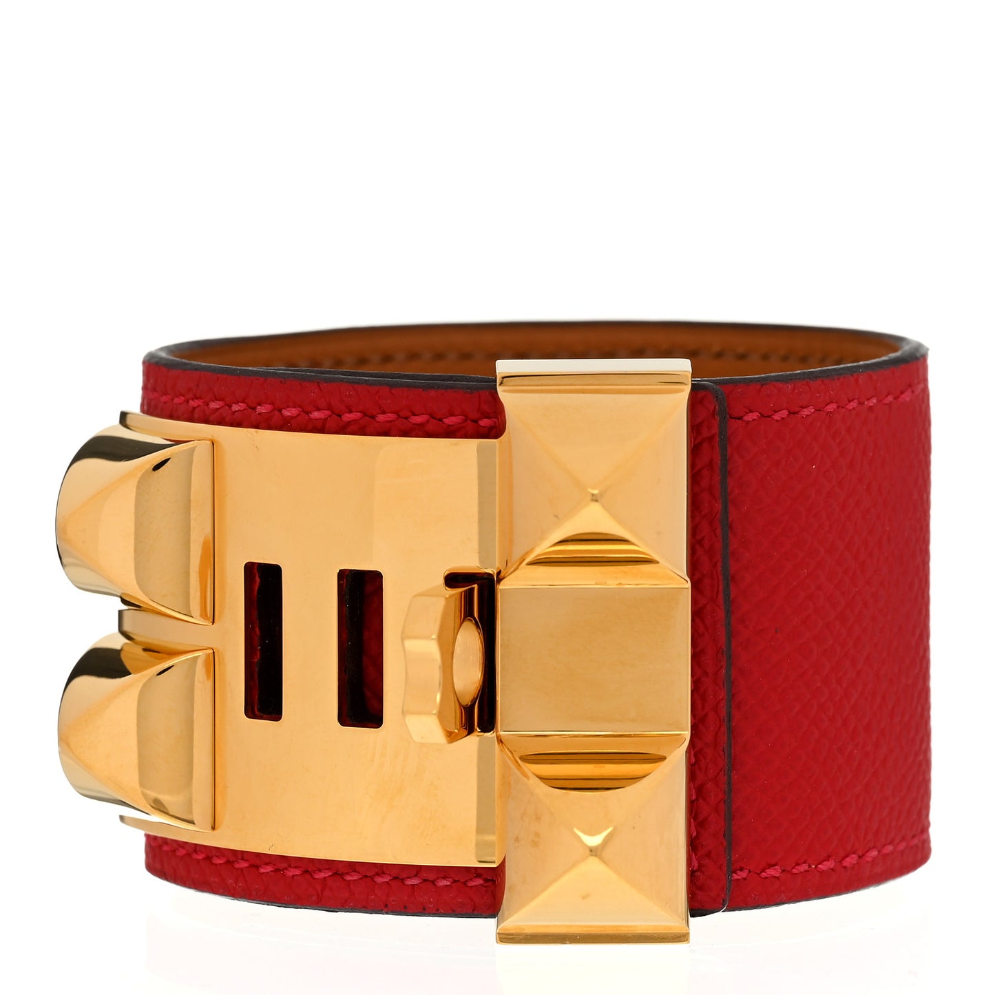 Epsom Collier de Chien CDC Bracelet S Rouge Casaque