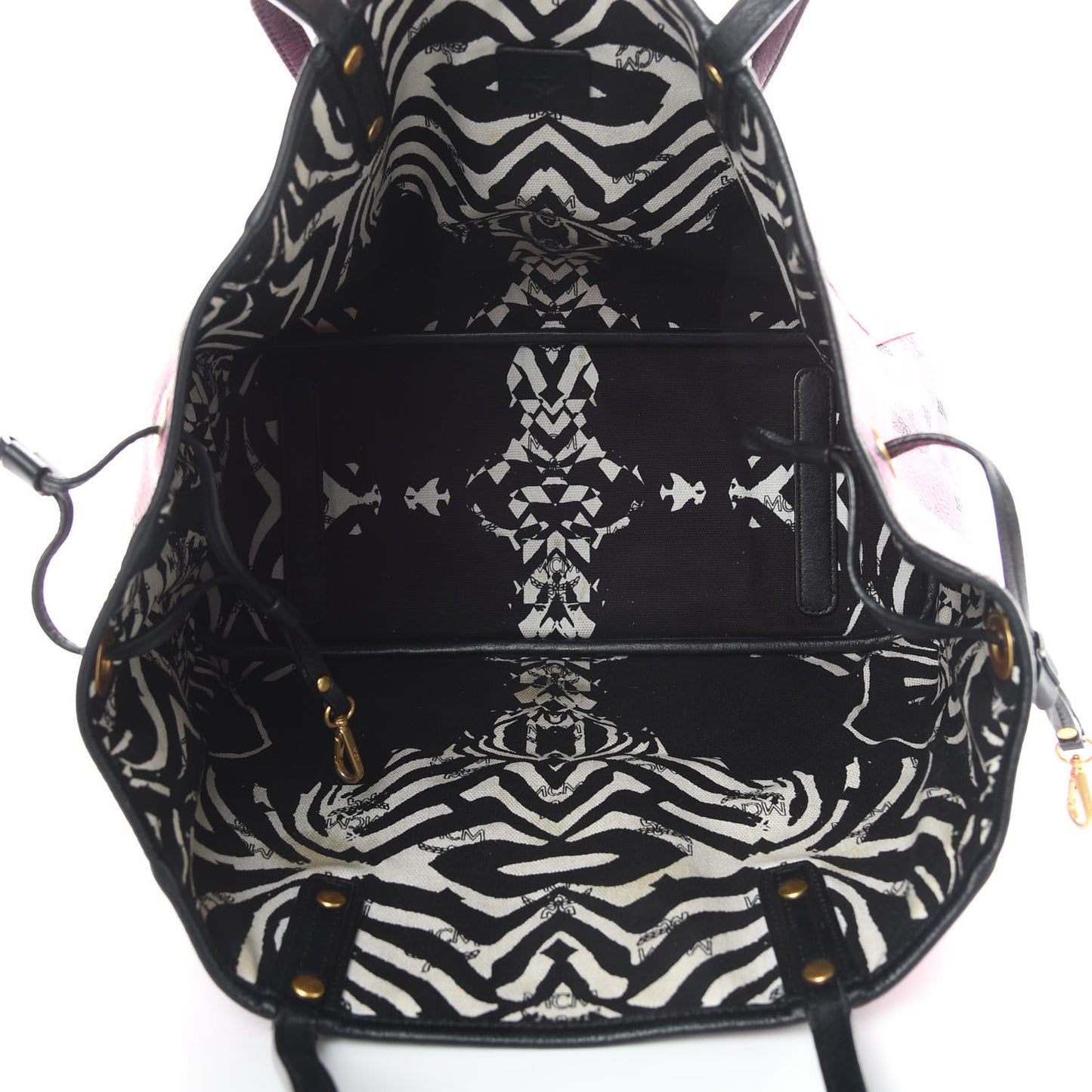 Visetos Medium Liz Reversible Shopper Tote Pink