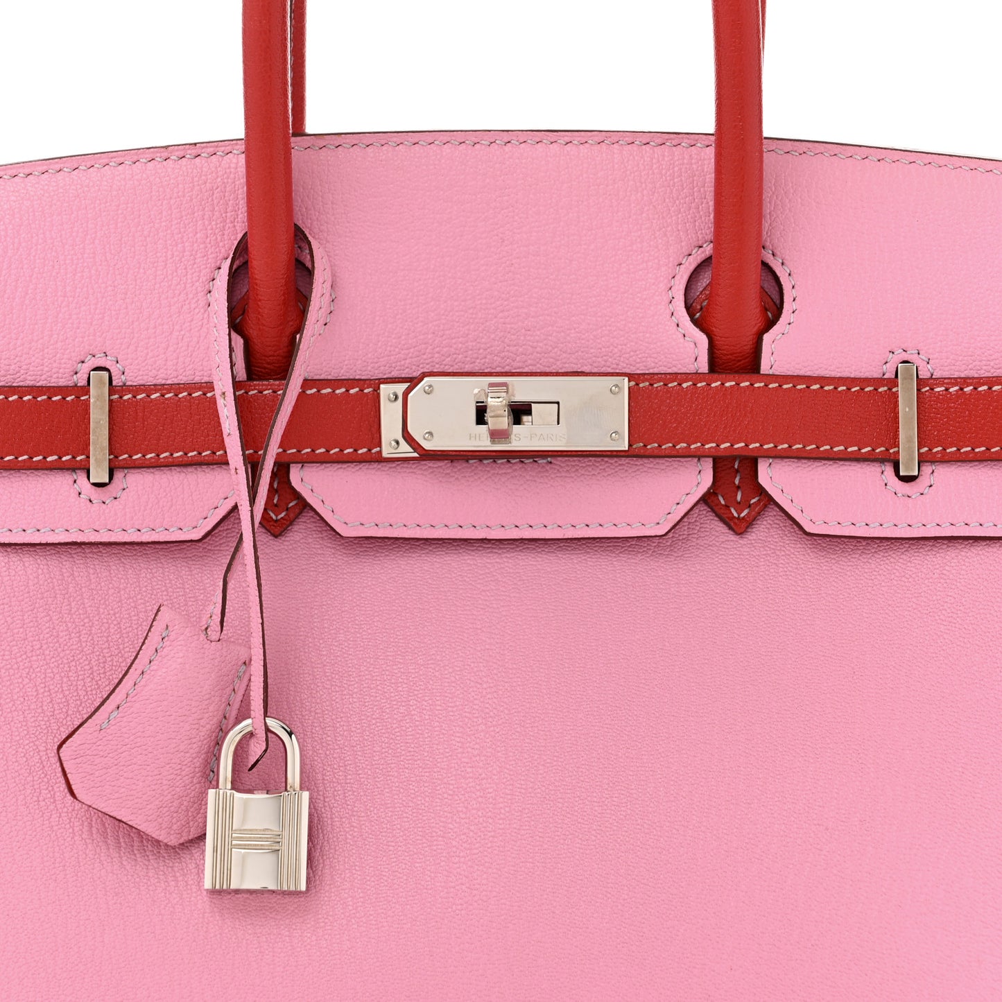 Chevre Mysore Horseshoe Birkin 30 5P Pink Rouge Garance