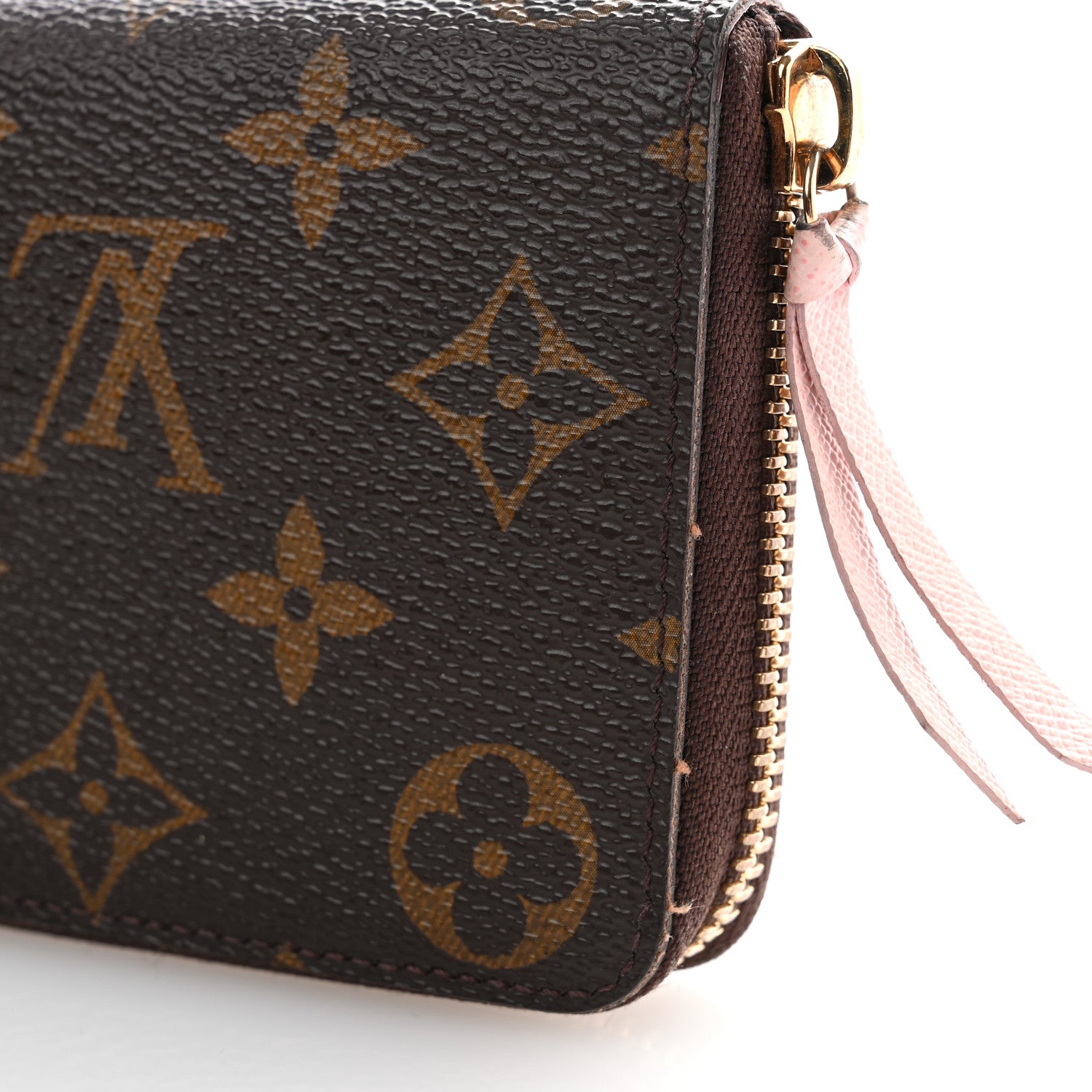 Louis Vuitton Monogram Clemence Wallet Rose Ballerine 10 of 11