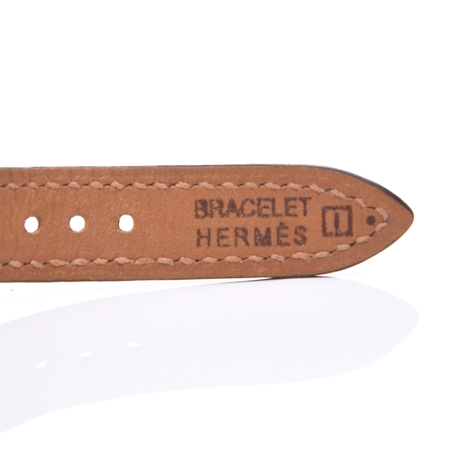 Hermes Stainless Steel Swift 23mm Cape Cod Double Tour Quartz Watch Orange 7 of 8