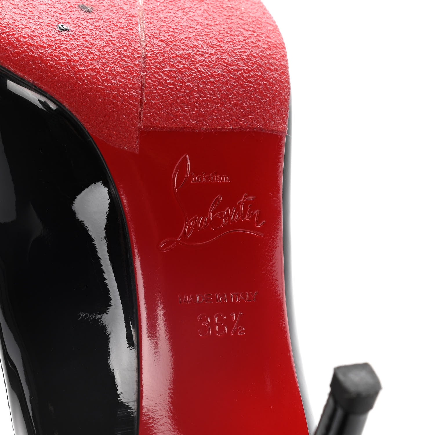 Christian Louboutin Patent Pigalle 85 Pumps 36.5 Black 7 of 10