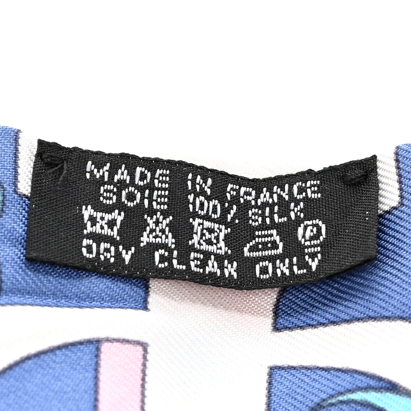 Silk Le Nombre D'Or Twilly Blue Jean Rose Pale Ciel