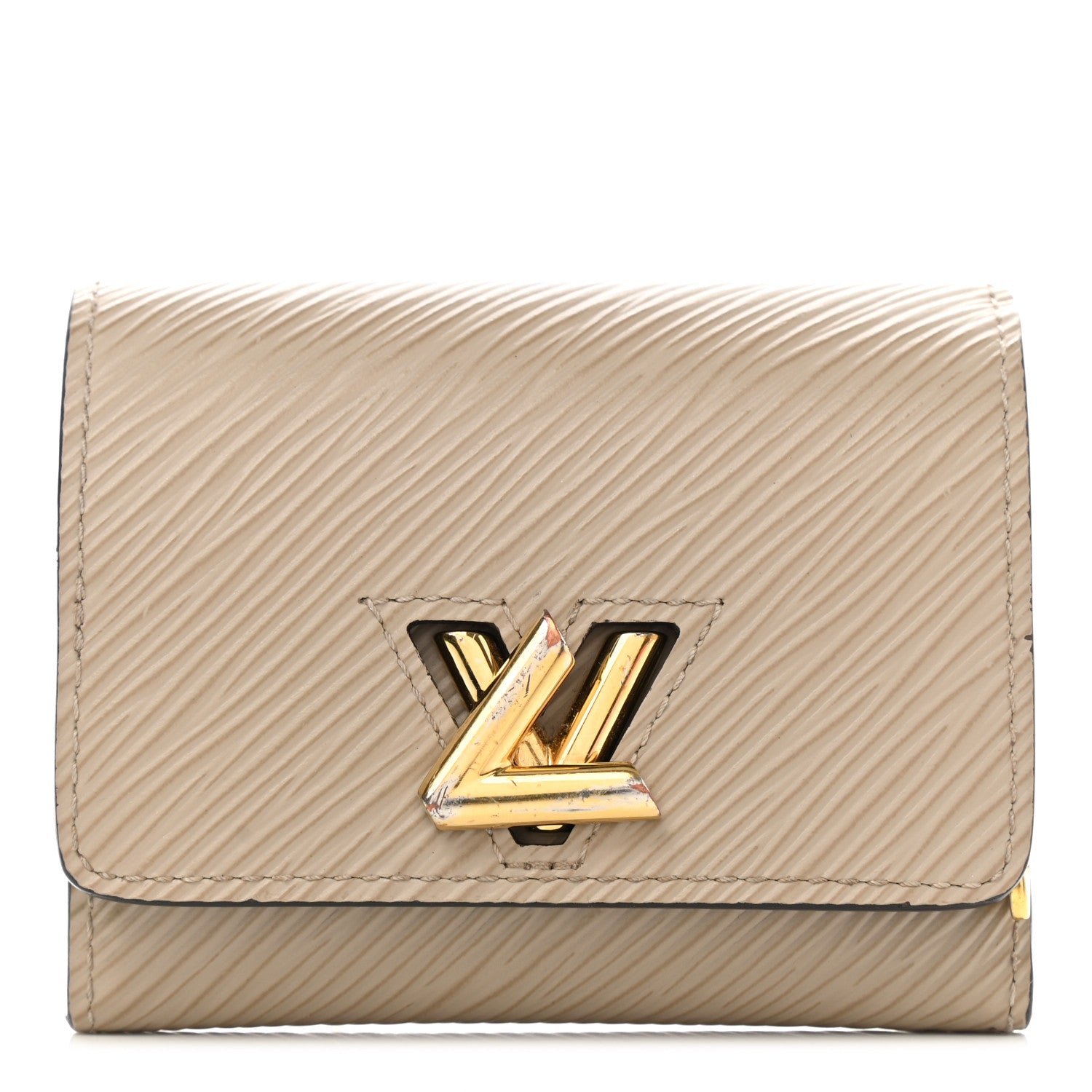 Louis Vuitton Epi Twist Compact Wallet Galet 1 of 9