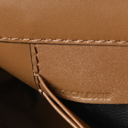 Burberry Signature Grain Vintage Finish Langley Crossbody Camel 8 of 8