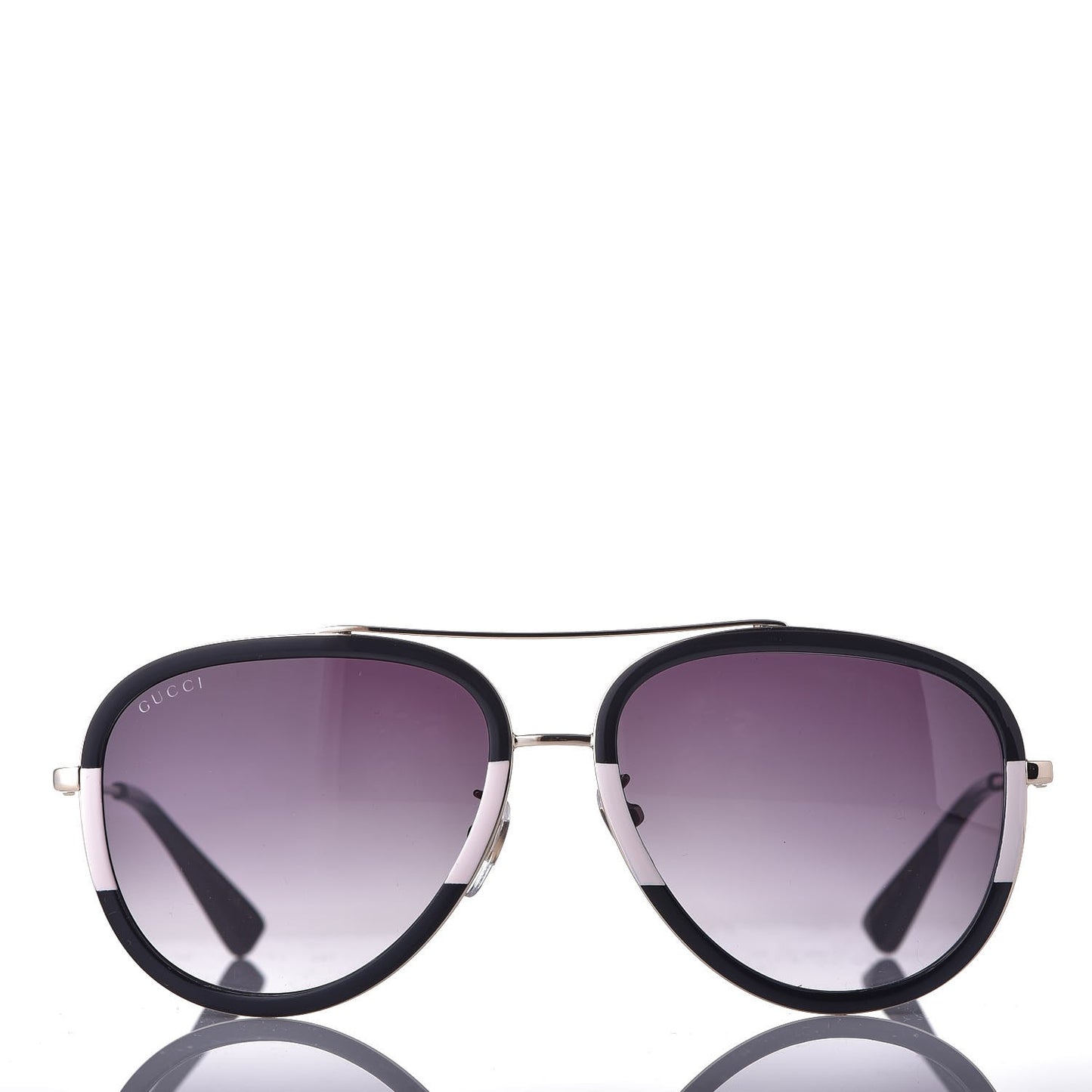 Web Aviator Sunglasses GG0062S Black White