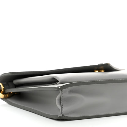 Prada Saffiano City Calfskin Monochrome Envelope Crossbody Nube 9 of 11