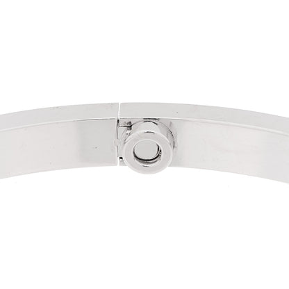 Cartier 18K White Gold 10 Diamond Small LOVE Bracelet 17 6 of 10