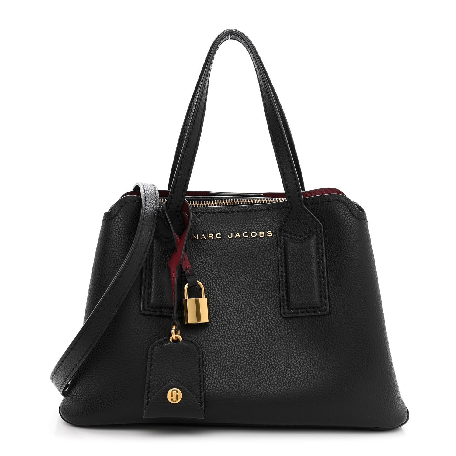 Marc Jacobs Pebbled Calfskin The Editor 29 Tote Black 1 of 11