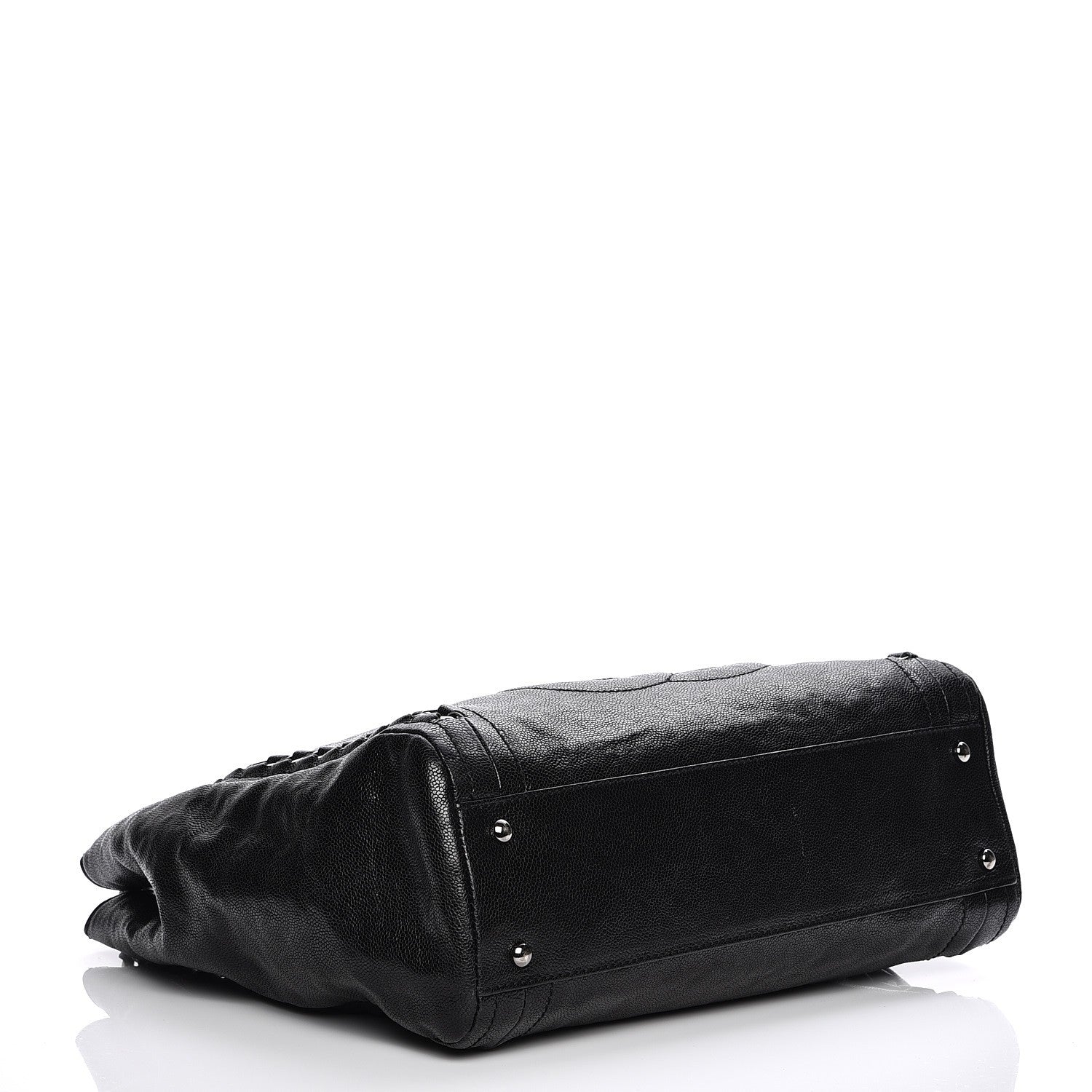 Chanel Glazed Caviar Modern Chain Tote Black 4 of 9