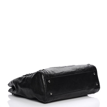 Chanel Glazed Caviar Modern Chain Tote Black 4 of 9