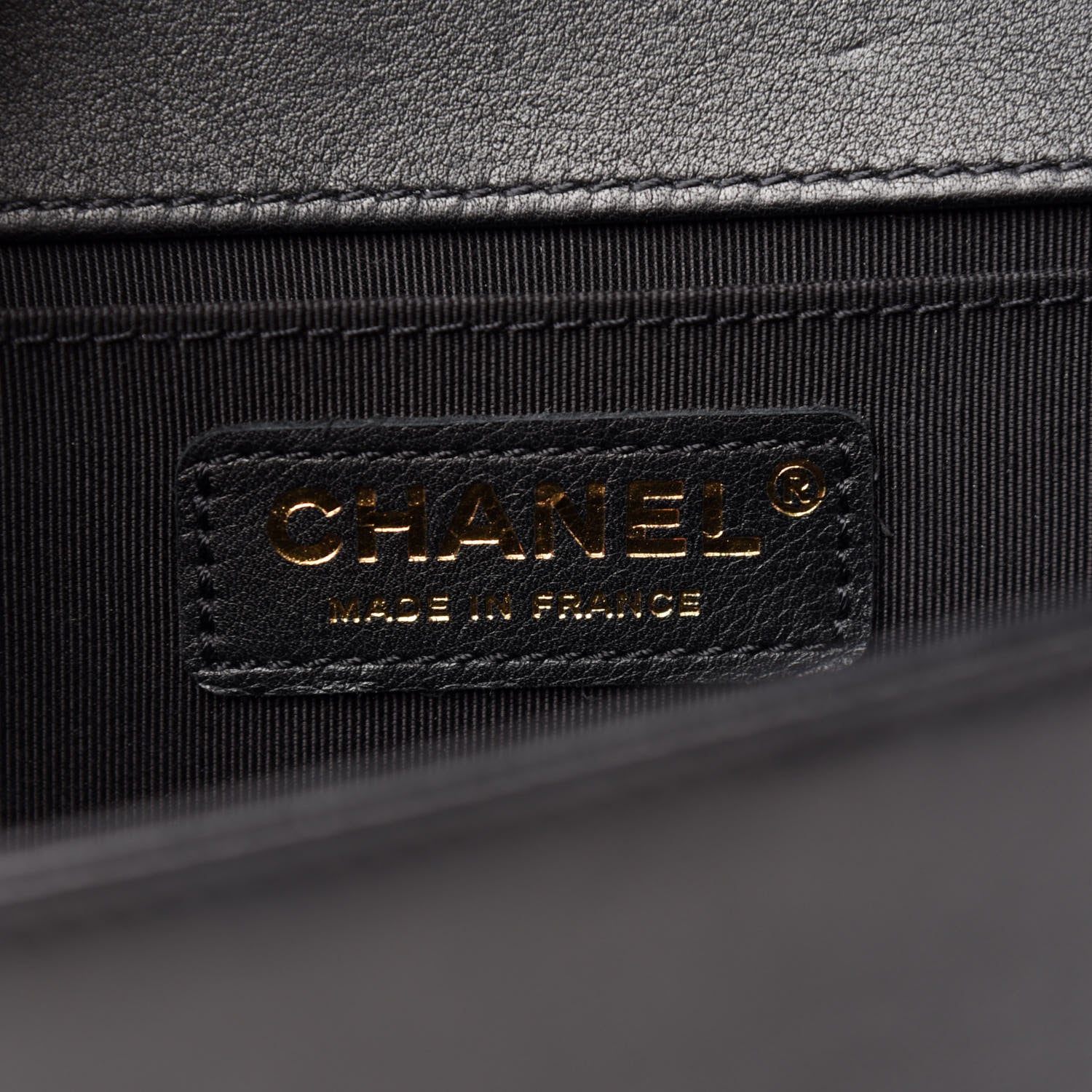 Chanel Calfskin Quilted Medium Boy Flap Black 8 of 12