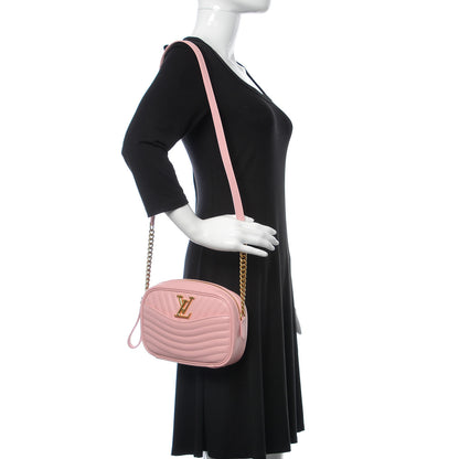 Louis Vuitton Calfskin New Wave Camera Bag Smoothie Pink 2 of 9