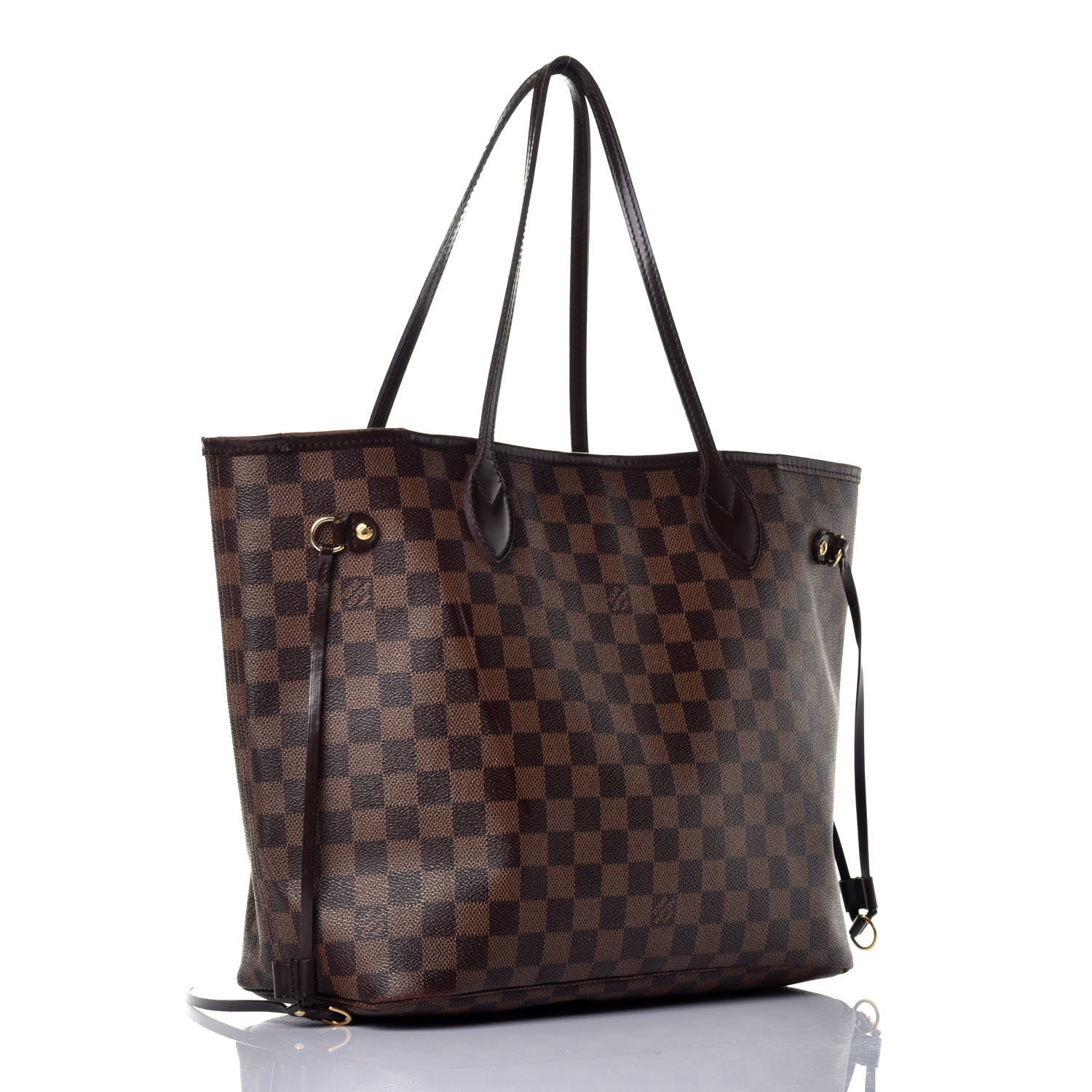Louis Vuitton Damier Ebene Neverfull MM 3 of 11