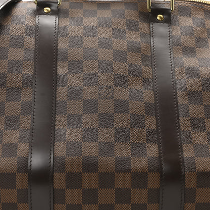 Louis Vuitton Damier Ebene Keepall Bandouliere 55 6 of 8