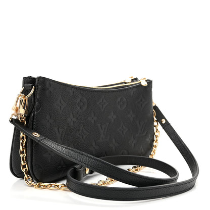 Louis Vuitton Empreinte Monogram Liv Pochette Black 3 of 9