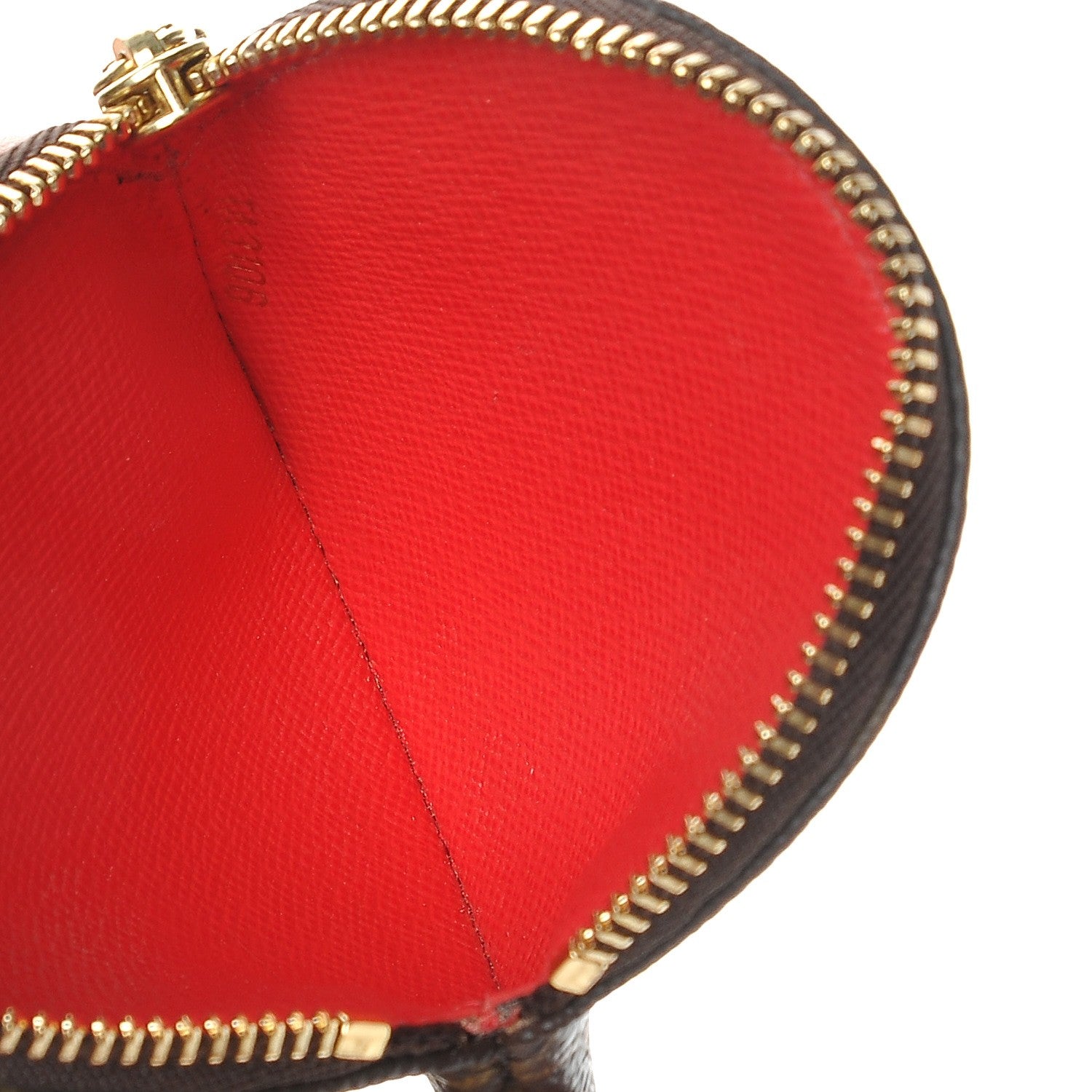 Louis Vuitton Monogram 2016 Christmas Animation Round Coin Purse Rouge 5 of 7