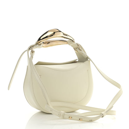 Chloe Small Grain Calfskin Kiss Bag Natural White 3 of 16