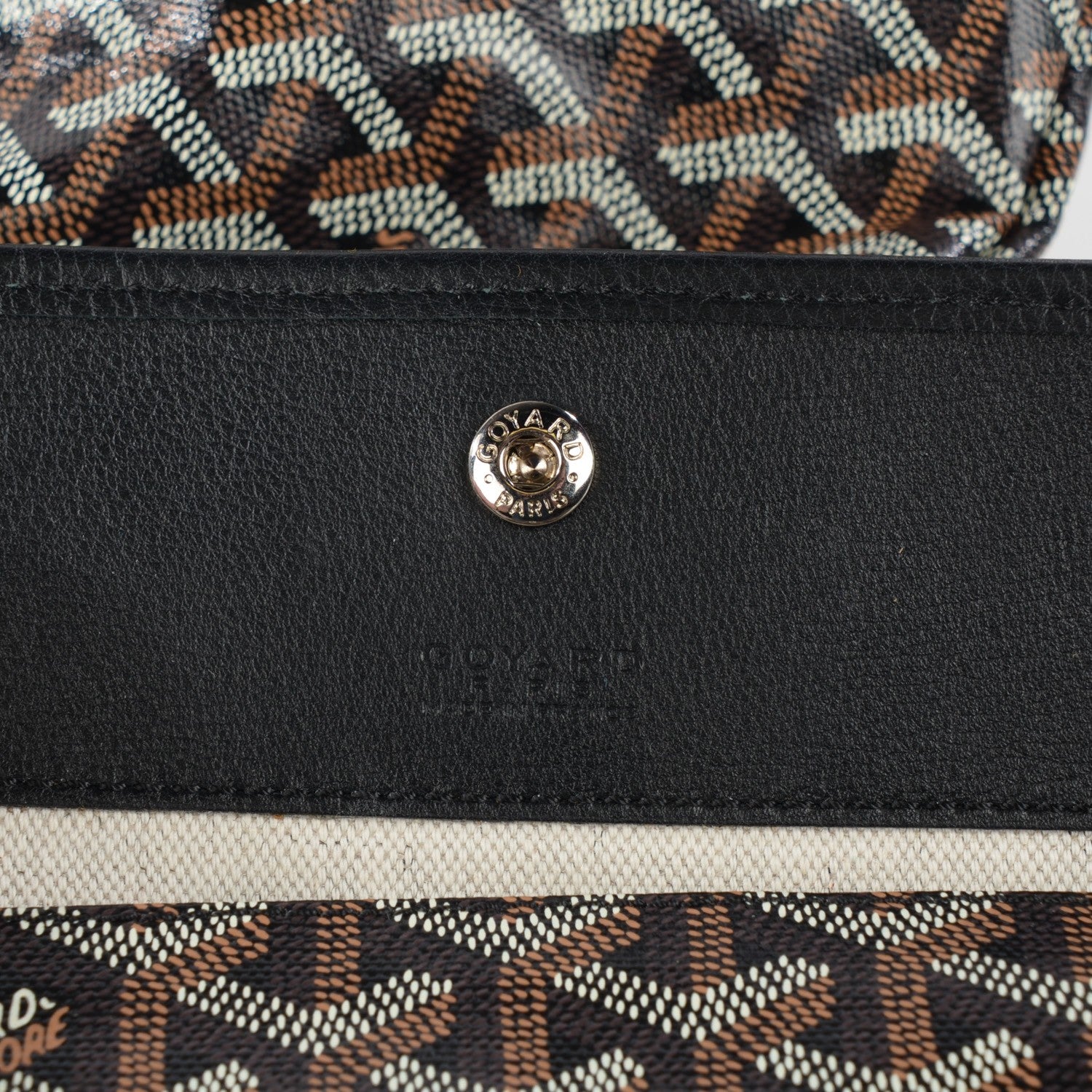 Goyard Goyardine Saint Louis PM Black 8 of 9