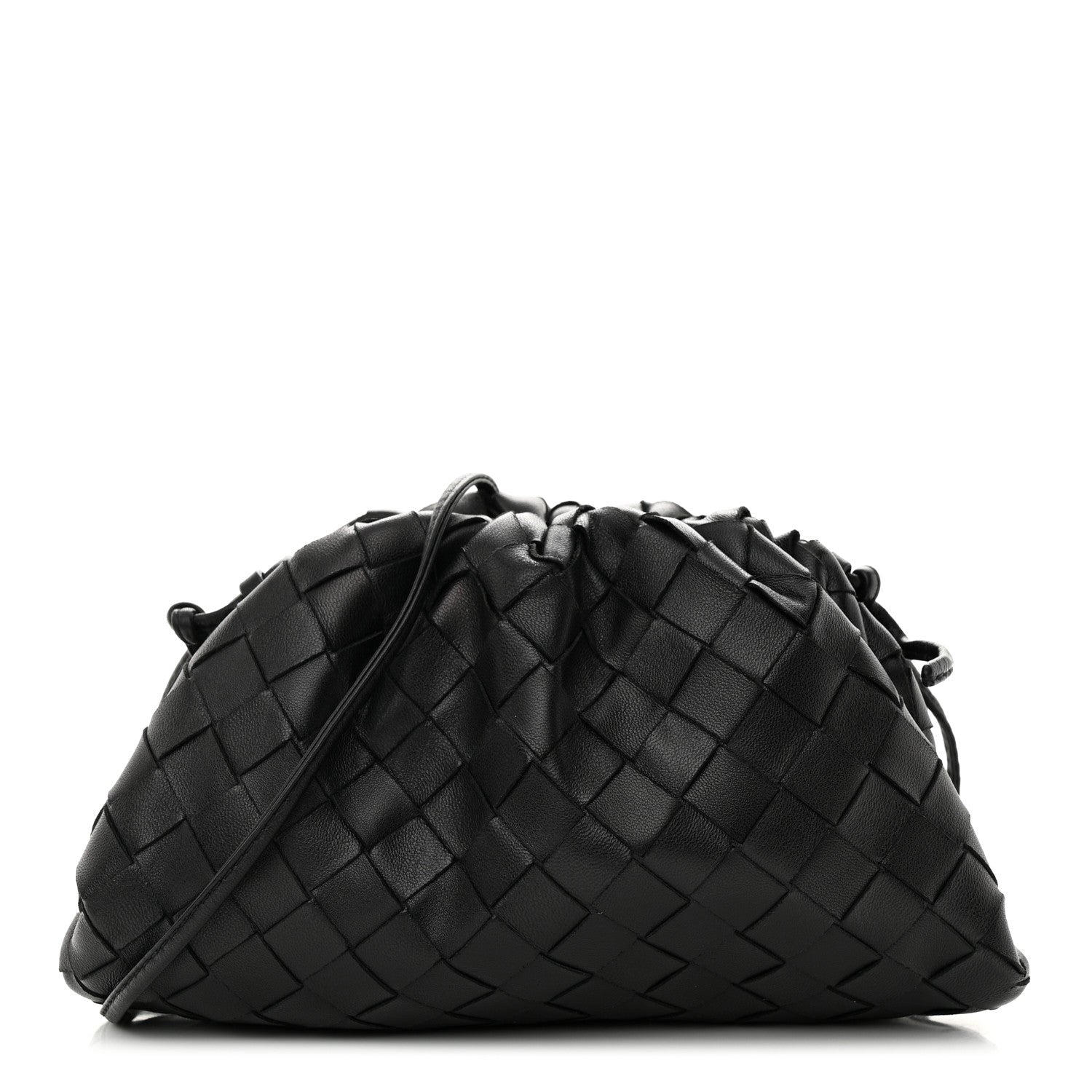 Bottega Veneta Nappa Intrecciato The Mini Pouch Black 1 of 11