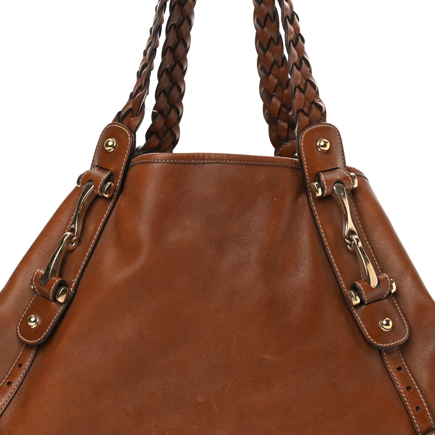 Calfskin Medium Pelham Shoulder Bag Brown