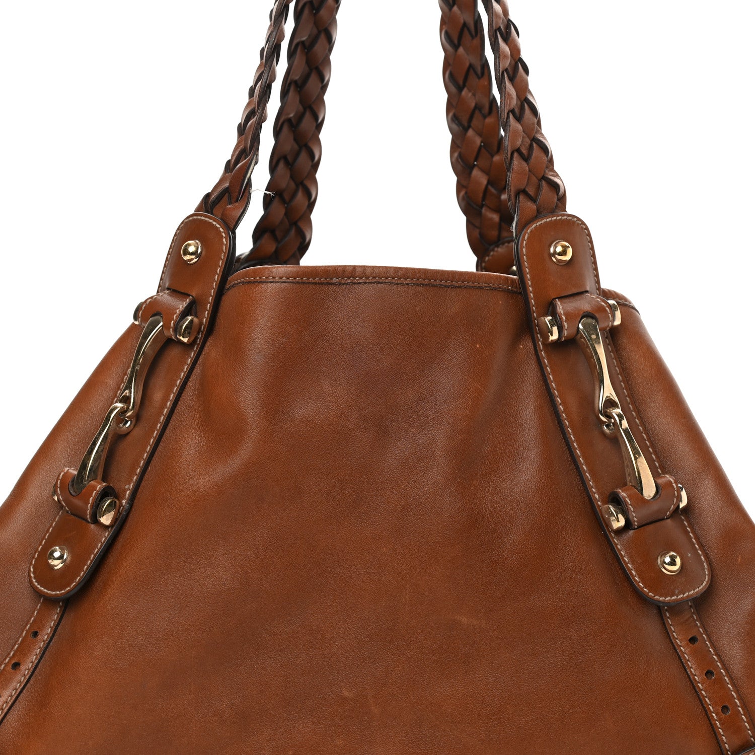 Gucci Calfskin Medium Pelham Shoulder Bag Brown 8 of 13