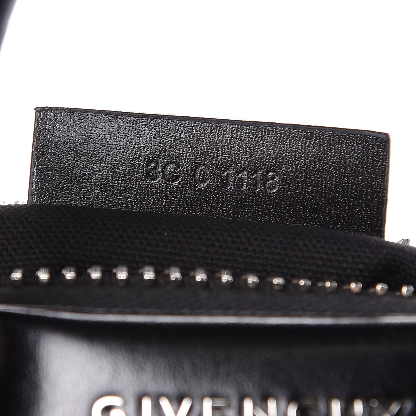 Shiny Lord Calfskin Mini Antigona Black