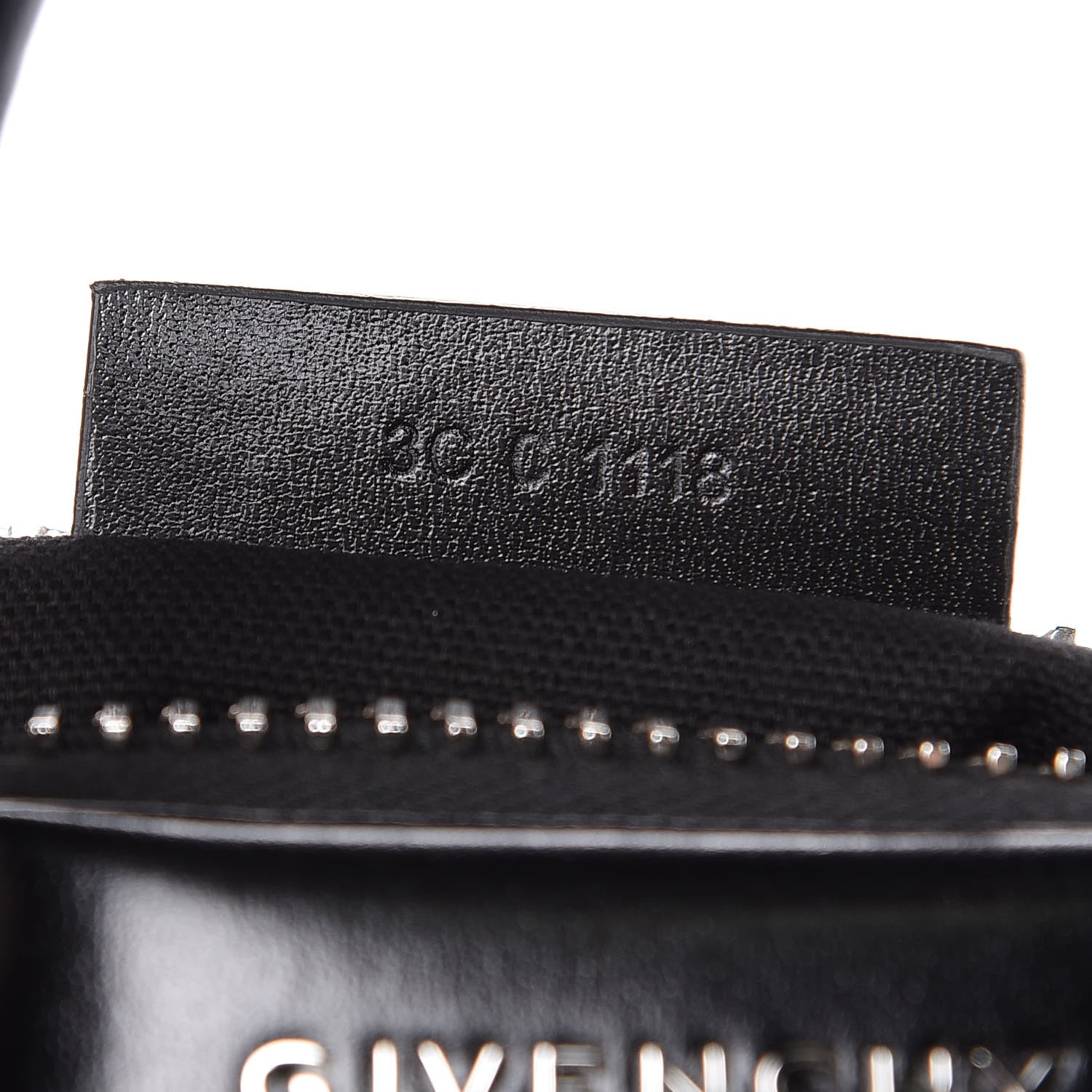 Givenchy Shiny Lord Calfskin Mini Antigona Black 8 of 9