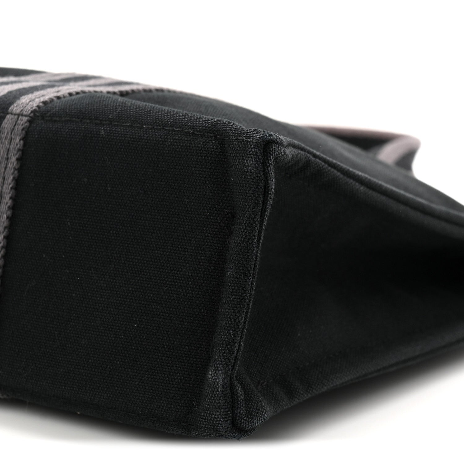 Hermes Canvas Herline PM Tote  Black 16 of 19