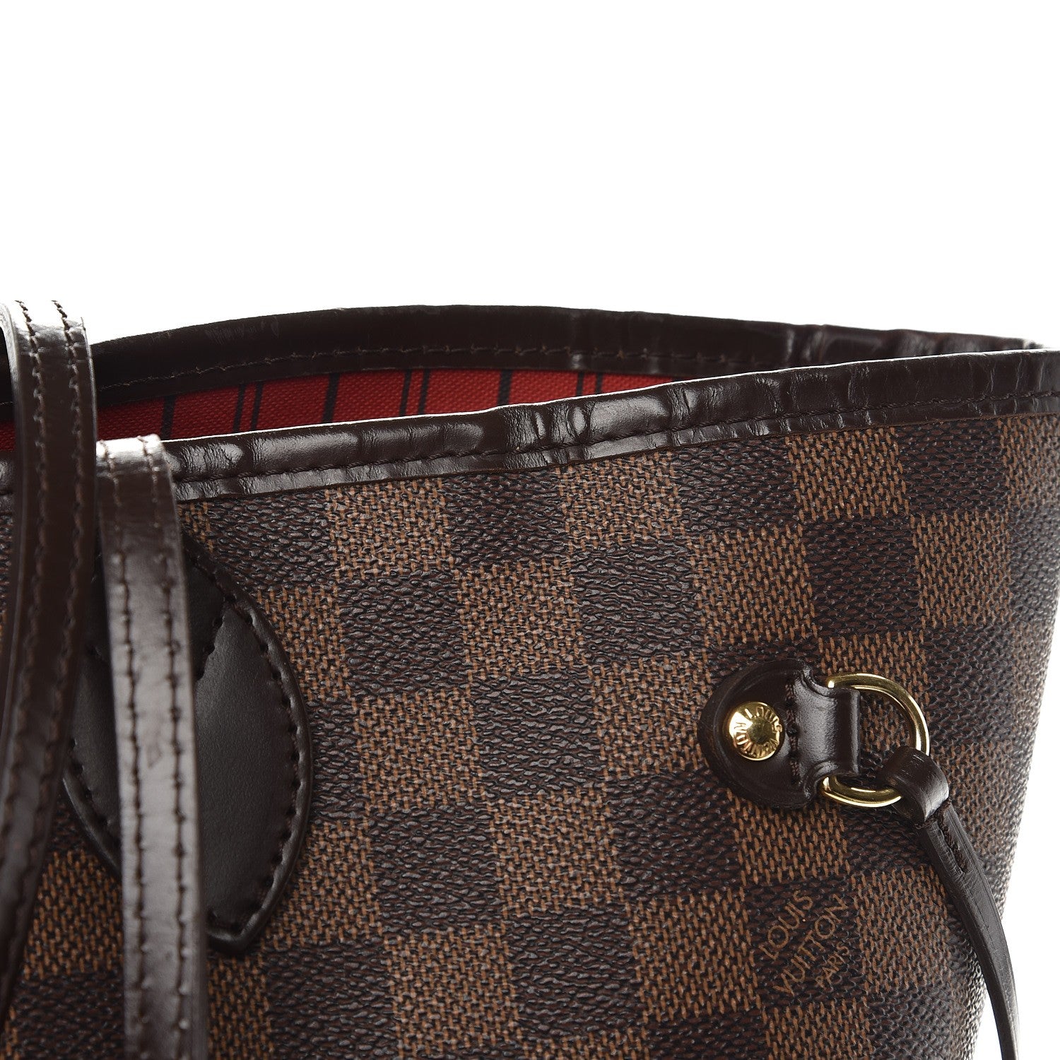 Louis Vuitton Damier Ebene Neverfull MM 9 of 14