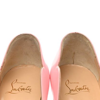 Christian Louboutin Patent Hot Chick 100 Pumps 37 Eglantine 8 of 12