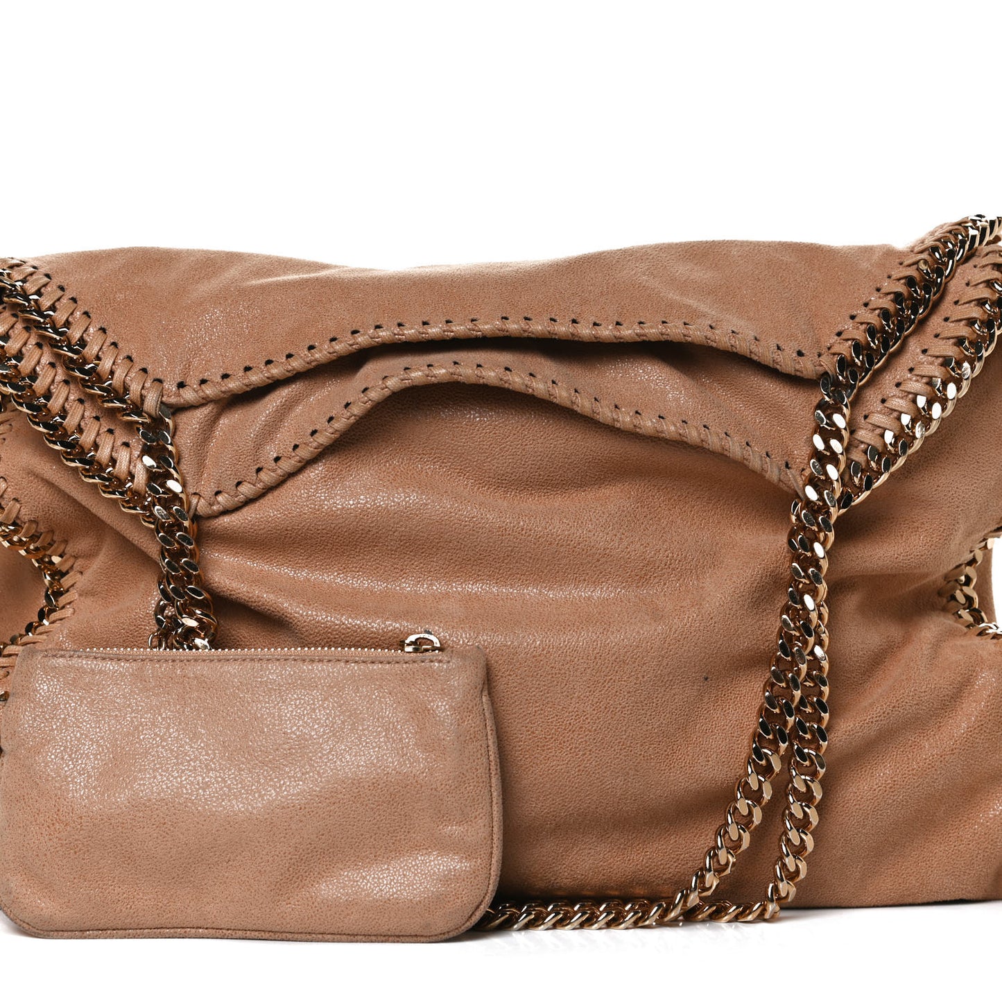 Shaggy Deer Big Falabella Tote Tan