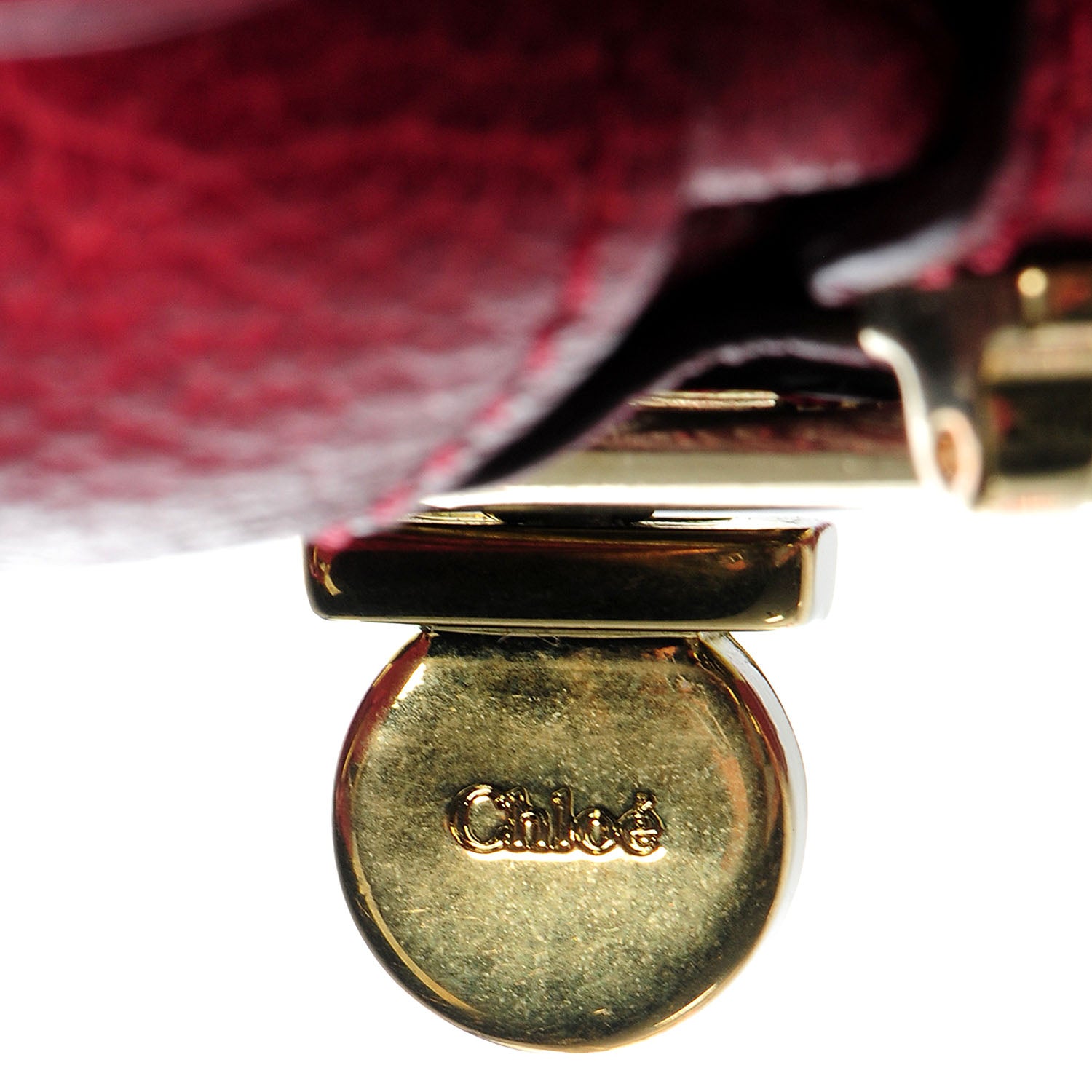 Chloe Calfskin Medium Paraty Red 19 of 20