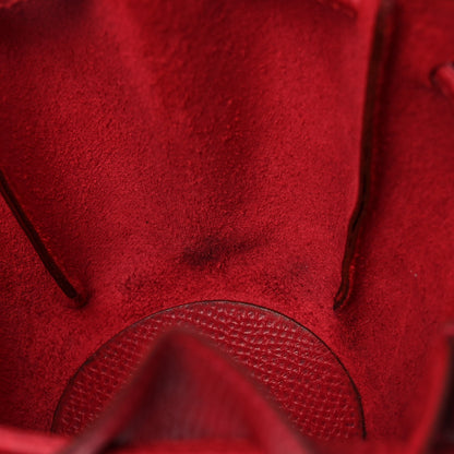 Hermes Courchevel Vespa Pouch Rouge Vif 12 of 12