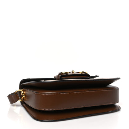 Gucci GG Supreme Monogram Horsebit 1955 Shoulder Bag Beige Brown Sugar 4 of 8