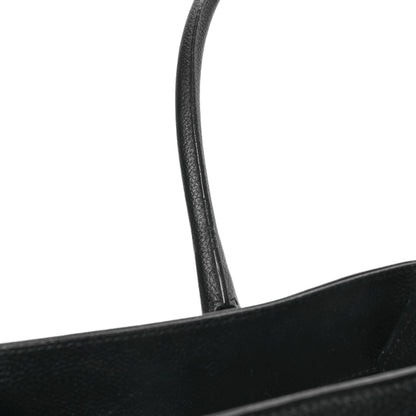 Chanel Calfskin Cerf Executive Shopper Tote Black 11 of 11